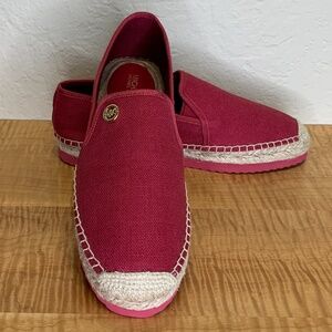 Michael Kors Emilia Espadrille | Berry | size 7.5 NIB